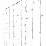 LED Lichtervorhang kaltweiß