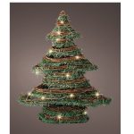 Micro LED Baum Rattan