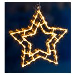 LED-Fensterbild, Stern